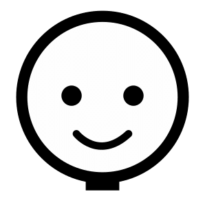 ARASAAC pictogram for happy