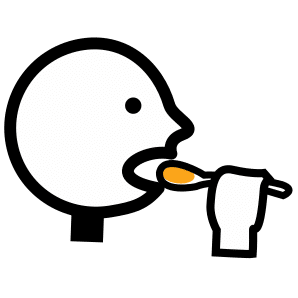 ARASAAC pictogram for eat
